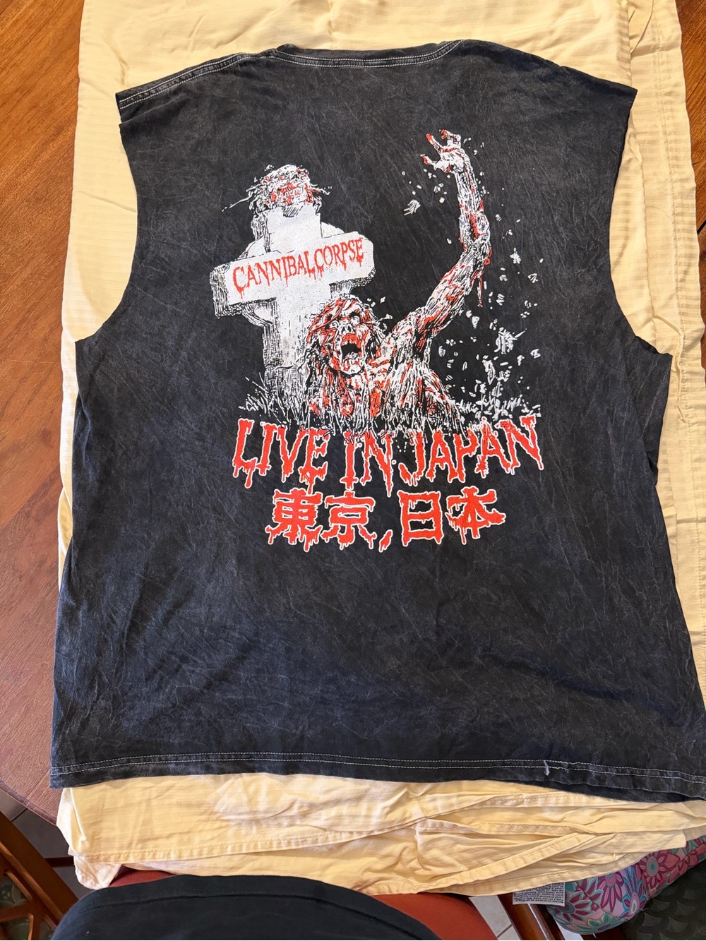CANNIBAL CORPSE Live in Japan Sleavless brand new XL